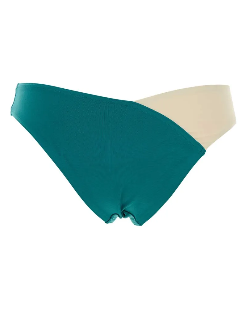 Eres Stretch Nylon Bikini Bottom — Green Green