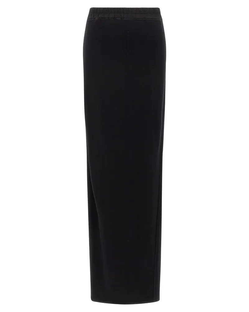 DRKSHDW by Rick Owens Women Black Cotton Mini Skirt Black