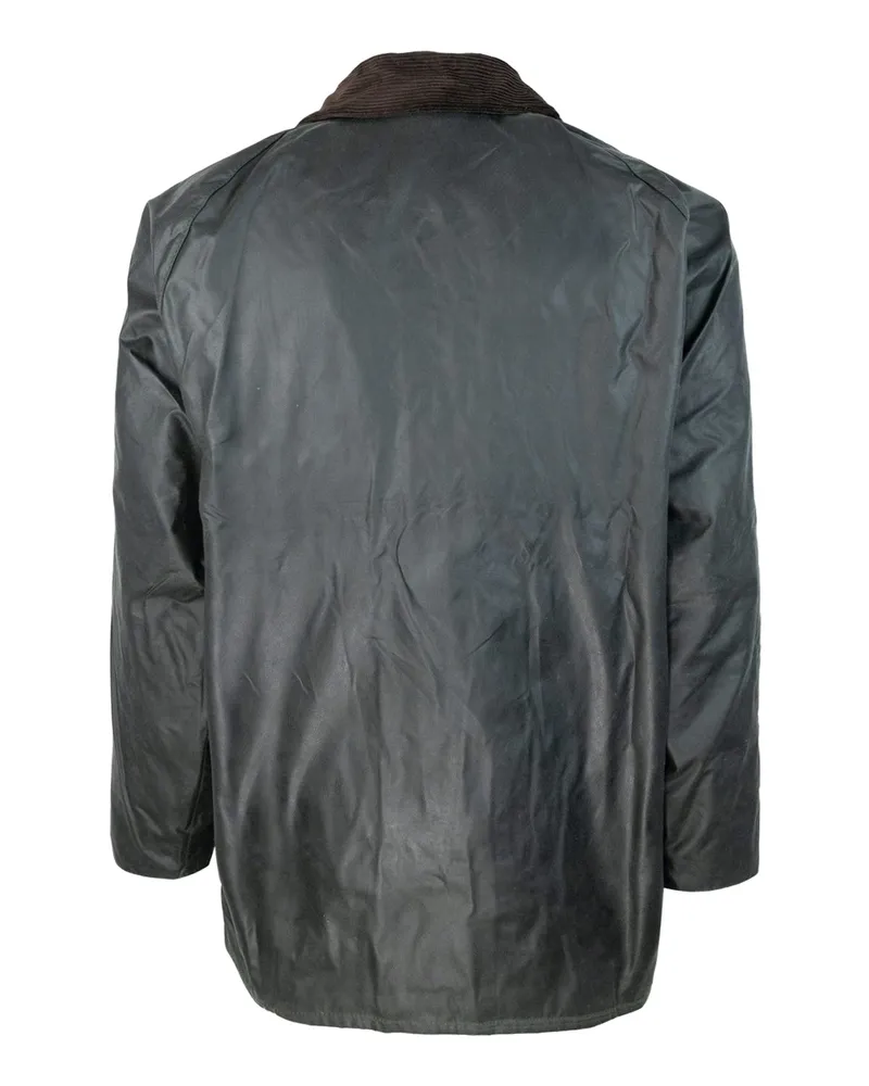 Barbour Men's Waxed Cotton Jacket Beaufort Sage Green