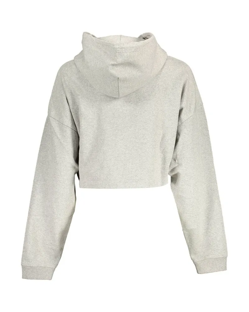 Tommy Hilfiger Logo-Embroidered Cotton Sweatshirt — Gray Gray