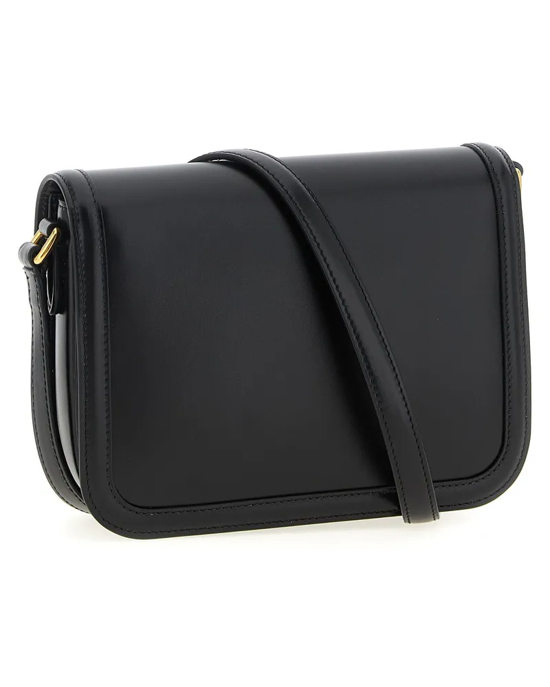 Valentino Garavani VLogo Shoulder Bag — Black Black