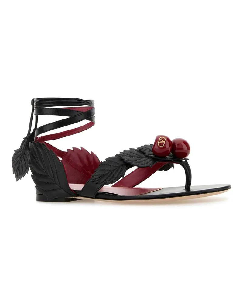 Valentino Garavani 8w2s0nx9tge 0no Nero Sandali Sandal Black