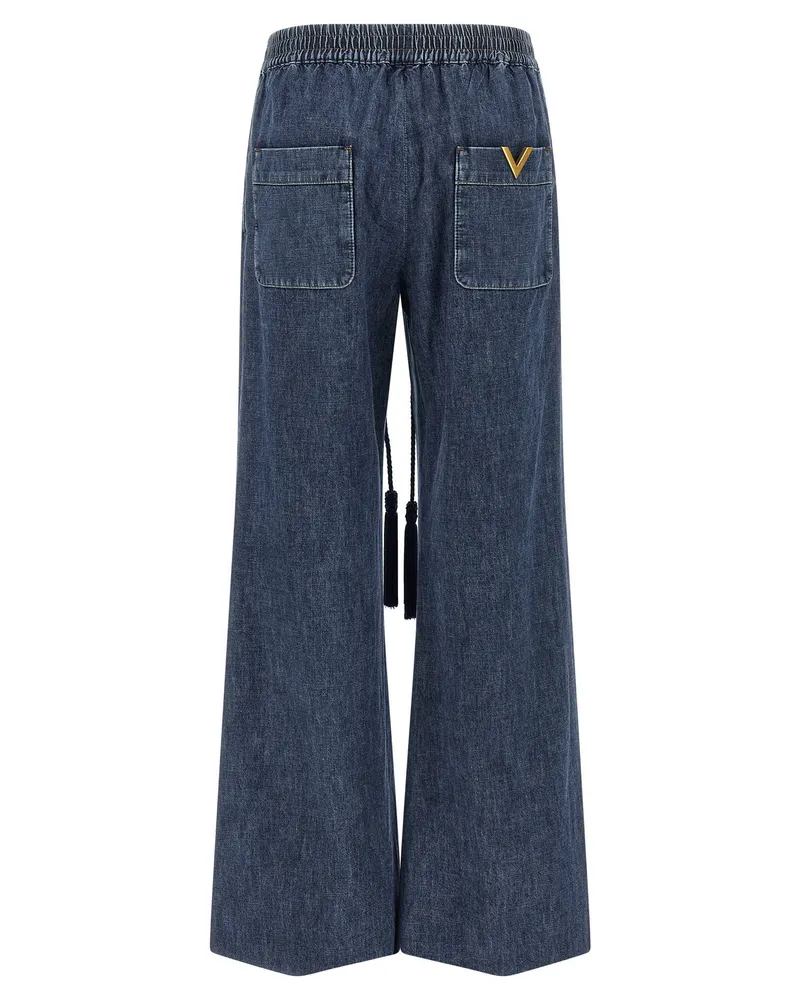 Valentino Garavani VGOLD Jeans — Blue Blue