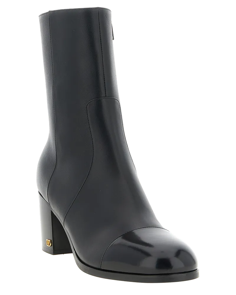 Valentino Garavani Zimmy Ankle Boot — Black Black