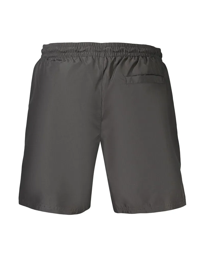 Calvin Klein Recycled Polyester Swim Shorts — Black Black