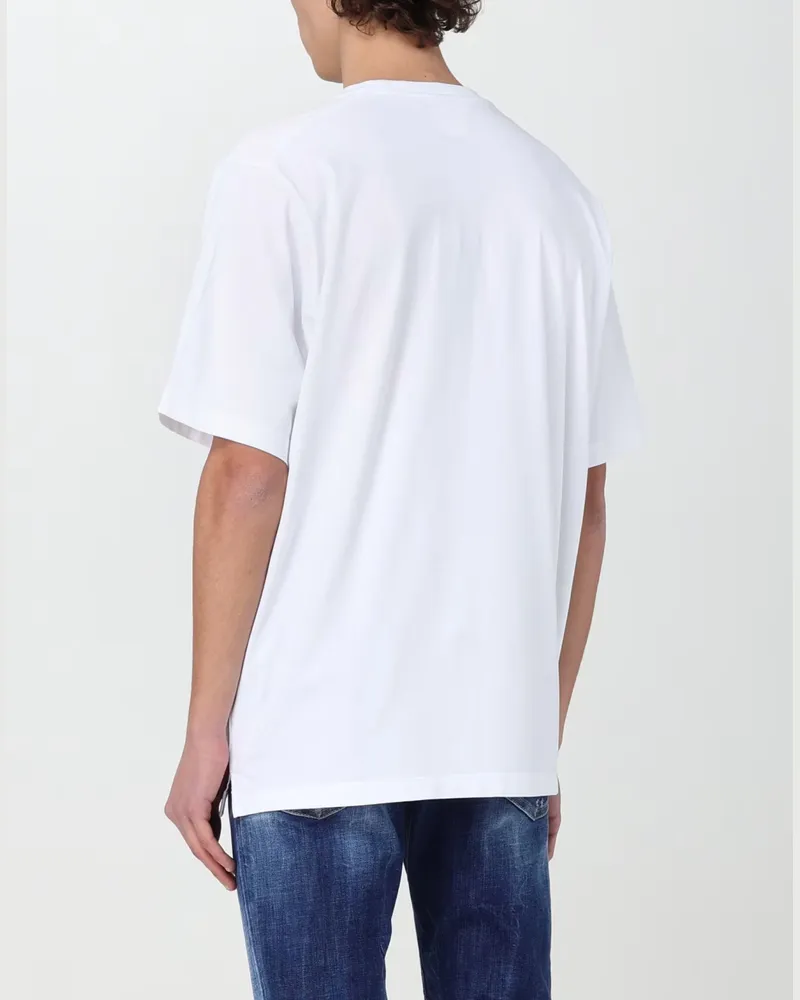 Dsquared2 Men's Slouch Fit Logo T-Shirt White Clothing > Polo & T-Shirts White