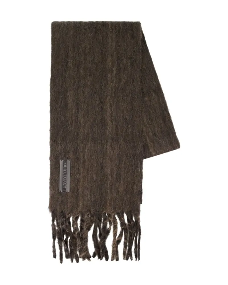 Our Legacy Wool Scarf — Brown Brown