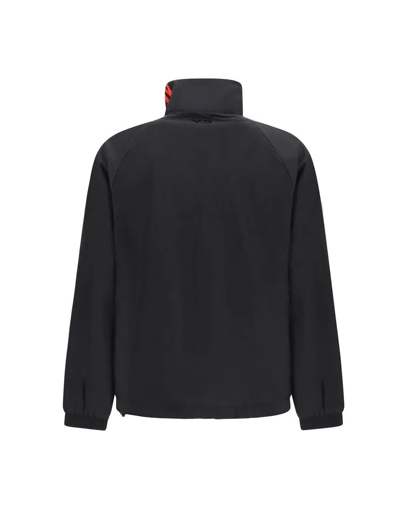 Y-3 Nylon 3-Stripes Gradient Jacket — Black Black