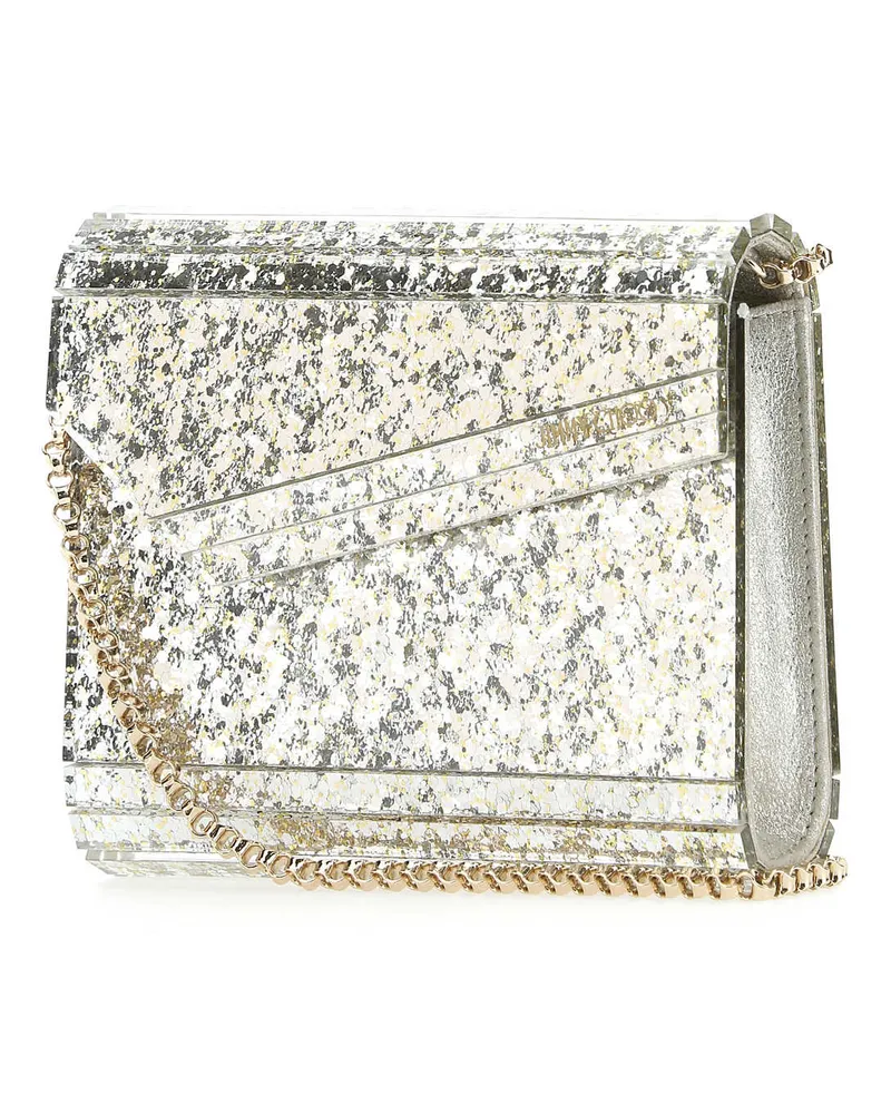 Jimmy Choo Women's Embellished Acrylic Candy Clutch Champagne Champagne