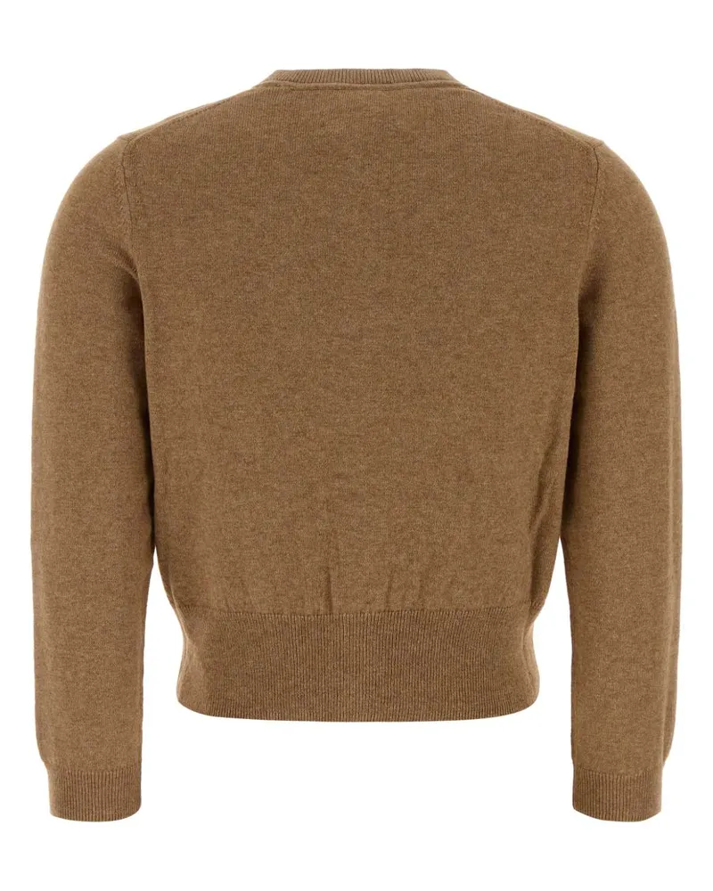 Étoile Isabel Marant Women's Cardigan Camel Cotton Laine Bord Camel