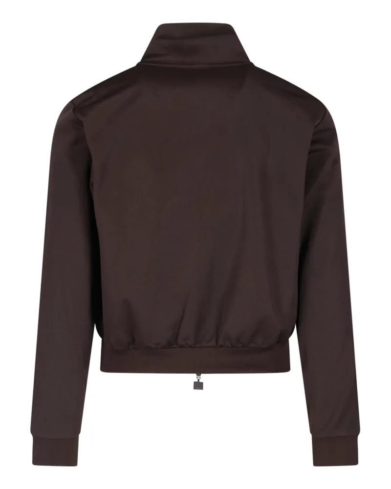 adidas Men Sweaters Brown Cotton-Bci-Recycled Polyester Cotton-bci/recycled Brown