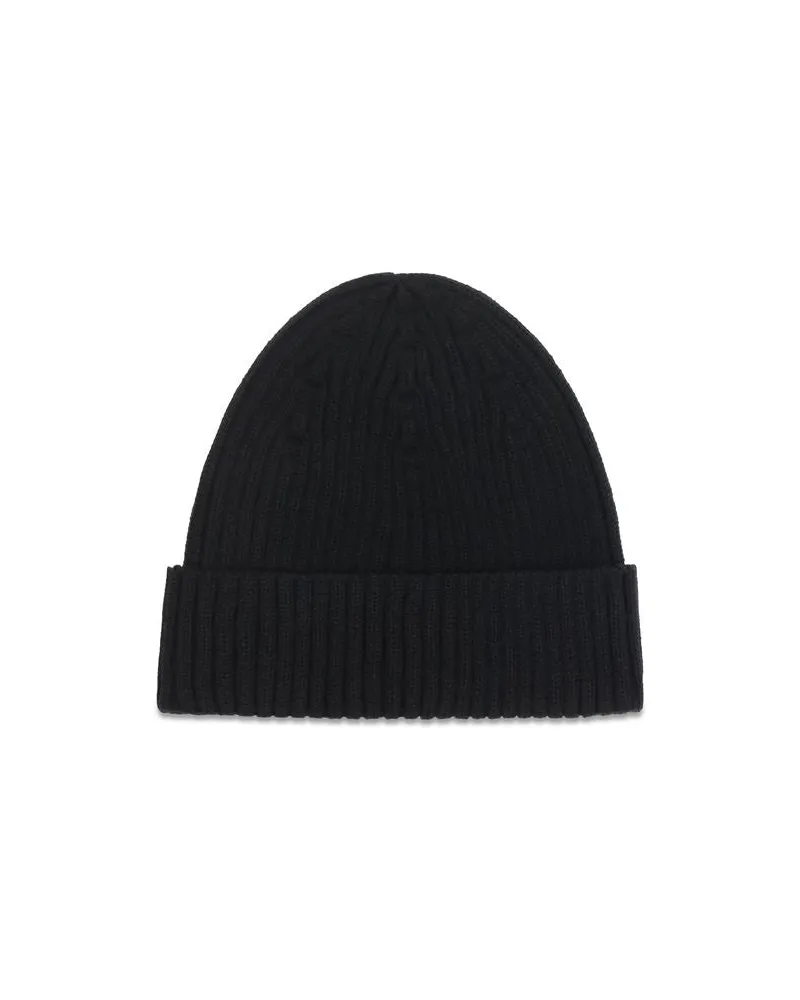 Kitsuné MAPW06103KT1022P199BB Beanie — Black Black