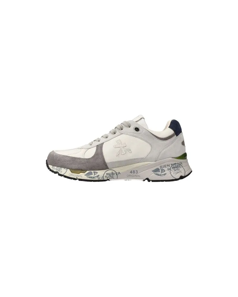 Premiata Men's Sneakers Brown-Ivory Footwear Sports Ivory