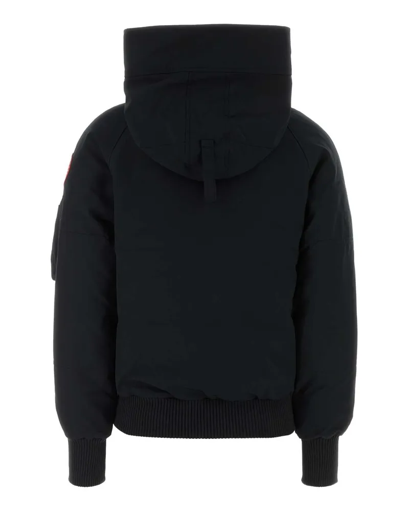 Canada Goose Bomber Down Jacket — Black Black