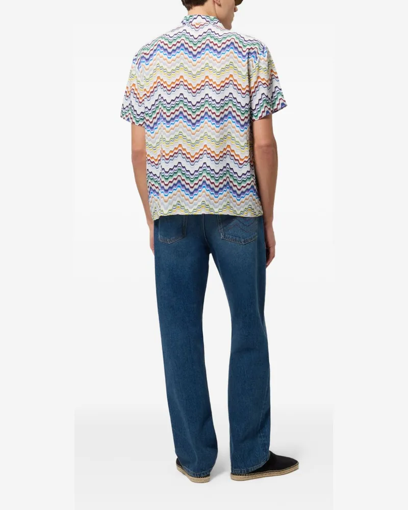 Missoni Men's Shirt Multicolour Viscose Multicolor