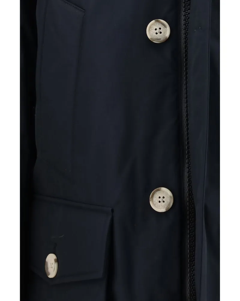 Woolrich Arctic Ramar Down Jacket — Navy Navy