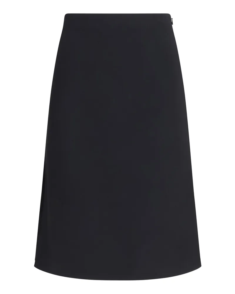 Fendi Women's Skirt Wool And Silk Black (ovis Aries Black