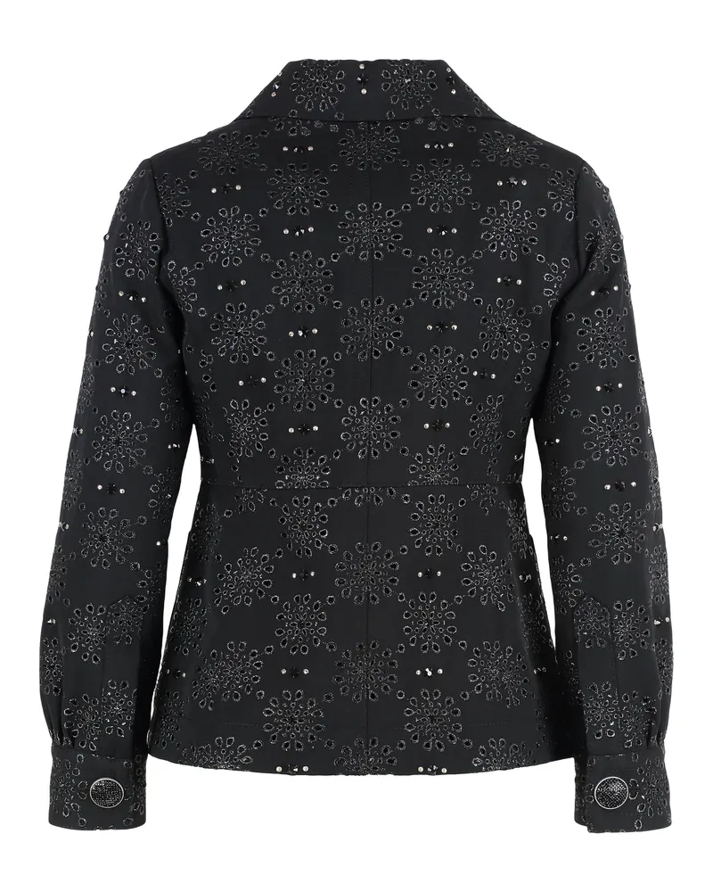Marc Jacobs Women's Single Button Jacket Black Polyester Black