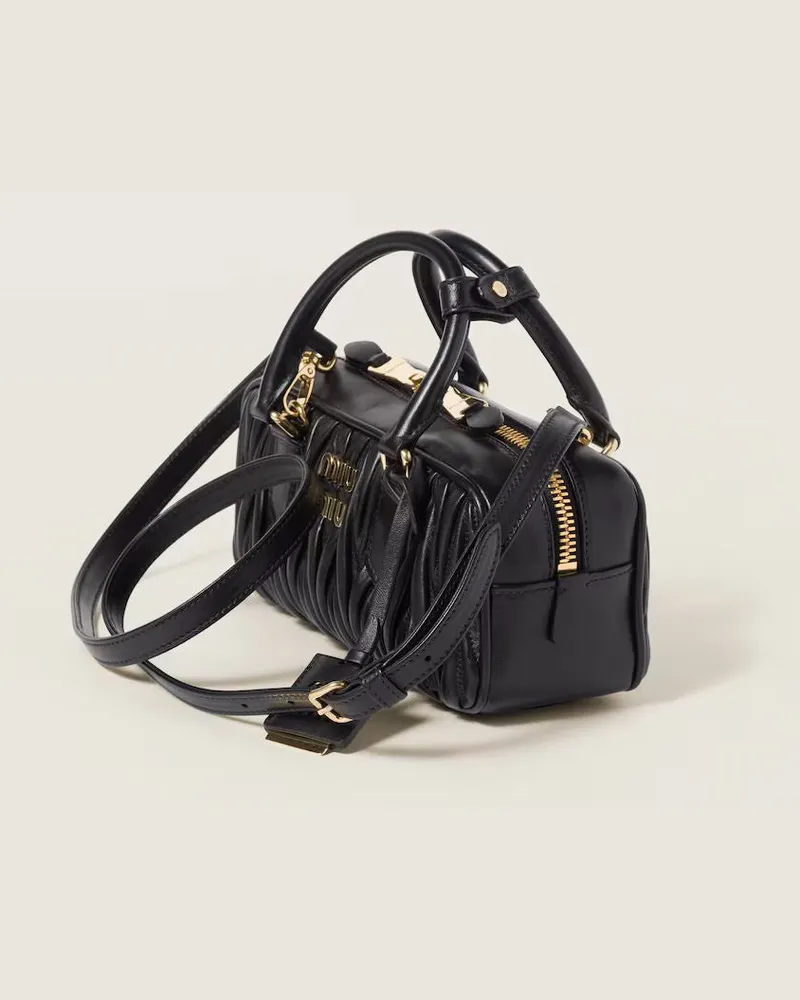 Miu Miu Unisex Miu H26 Bag Noir Black