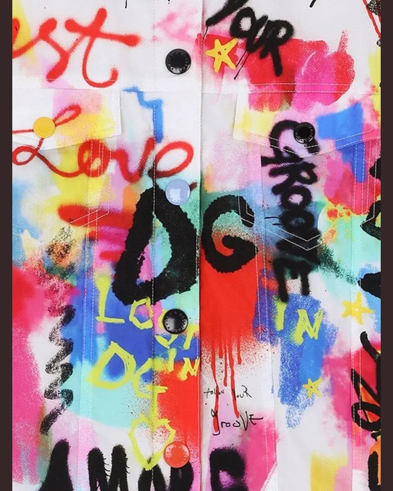 Dolce & Gabbana Lightweight Polyamide Jacket — Multicolor Multicolor