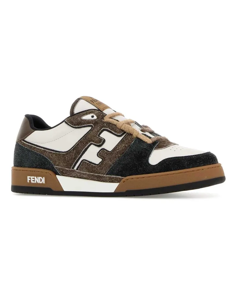 Fendi 7e1926ay1p F1wco Asfalto+ted+bianco U Sneaker Multicolor
