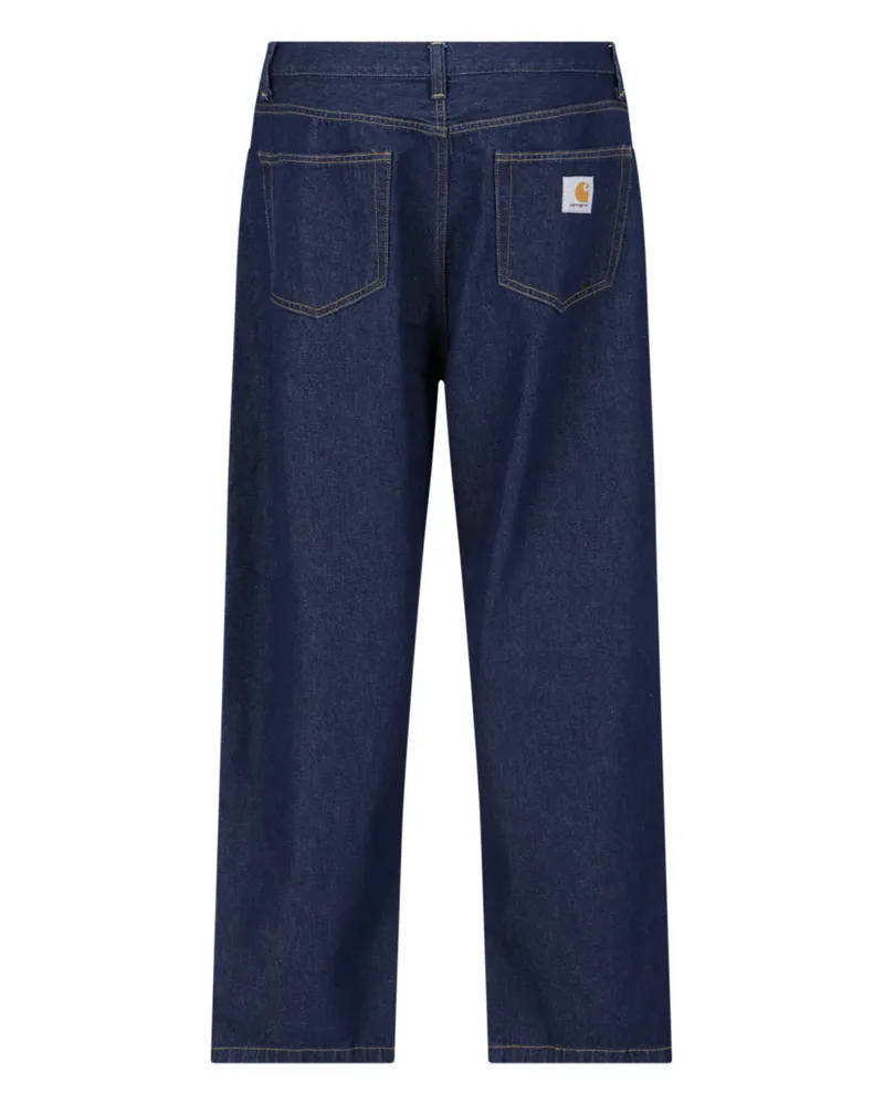 Carhartt WIP Men's Jeans Blue Cotton Blue
