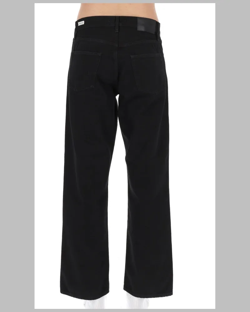 Sunflower Relaxed Fit Cotton Jeans — Black Black