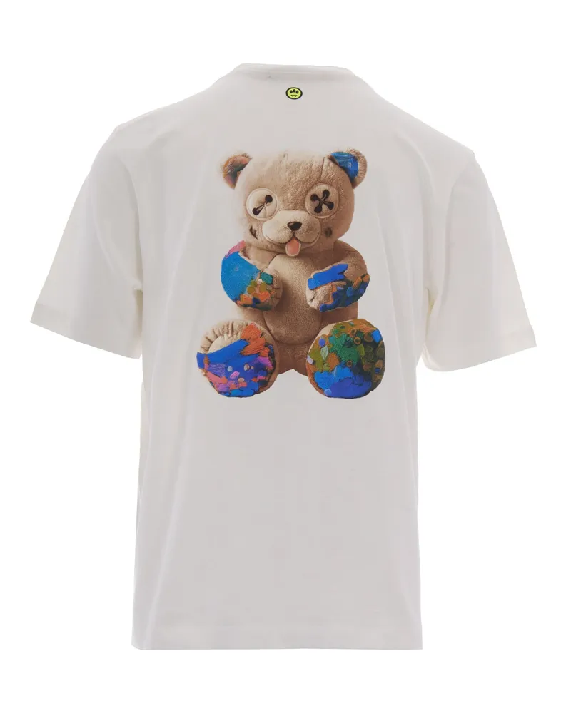 BARROW Men T-Shirt Bear Coconut Cotton T-Shirts And Polos Beige