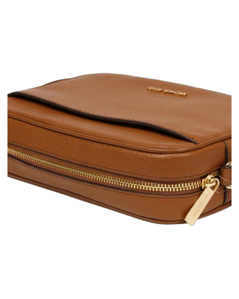 Michael Kors Women's Crossbody Bag Luggage Leather Crossbody-bags Beige