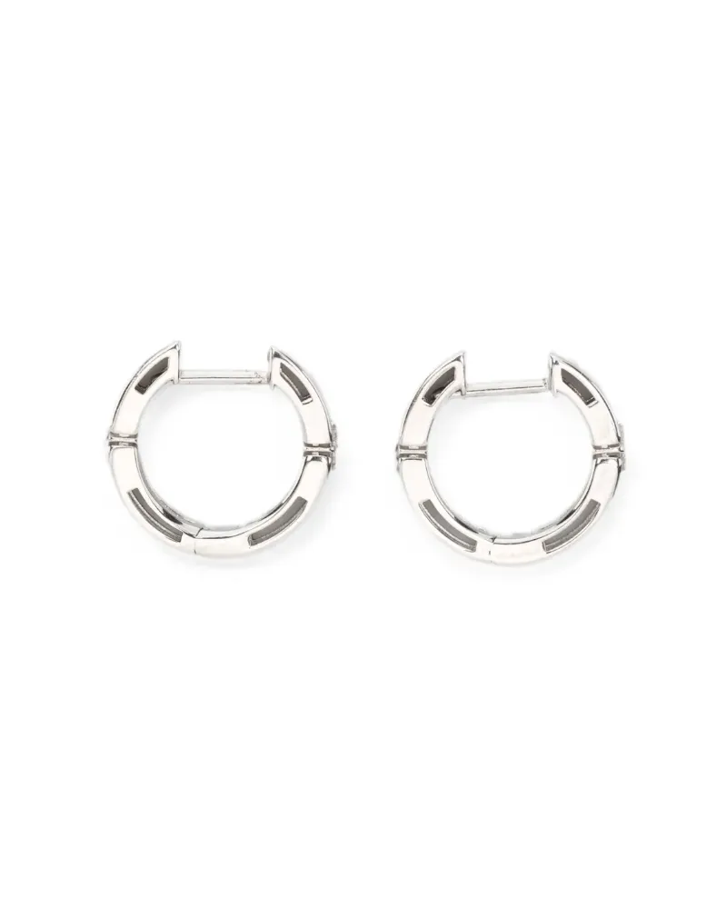 Roberto Coin Women's 18kt White Gold Diamonds Earrings Ss26 W White
