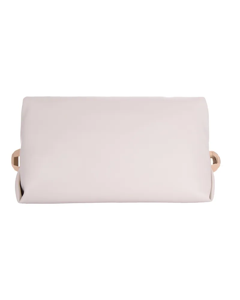 Liu Jo Women's Clutch Bag Cream Eco-Leather Polyurethane Cream
