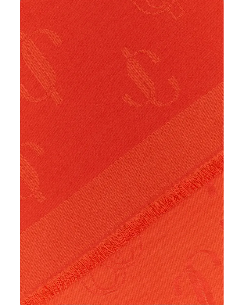 Jimmy Choo Red Sciarpe E Foulard Scarfs Red