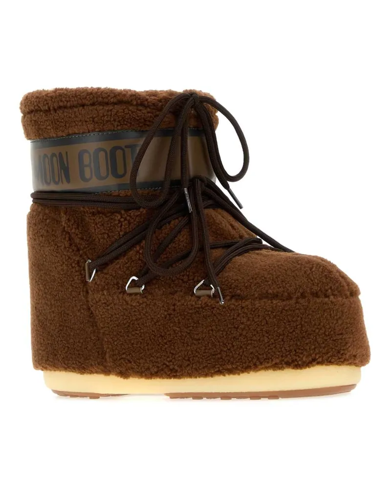 Moon Boot Icon Low Ankle Boot — Brown Brown