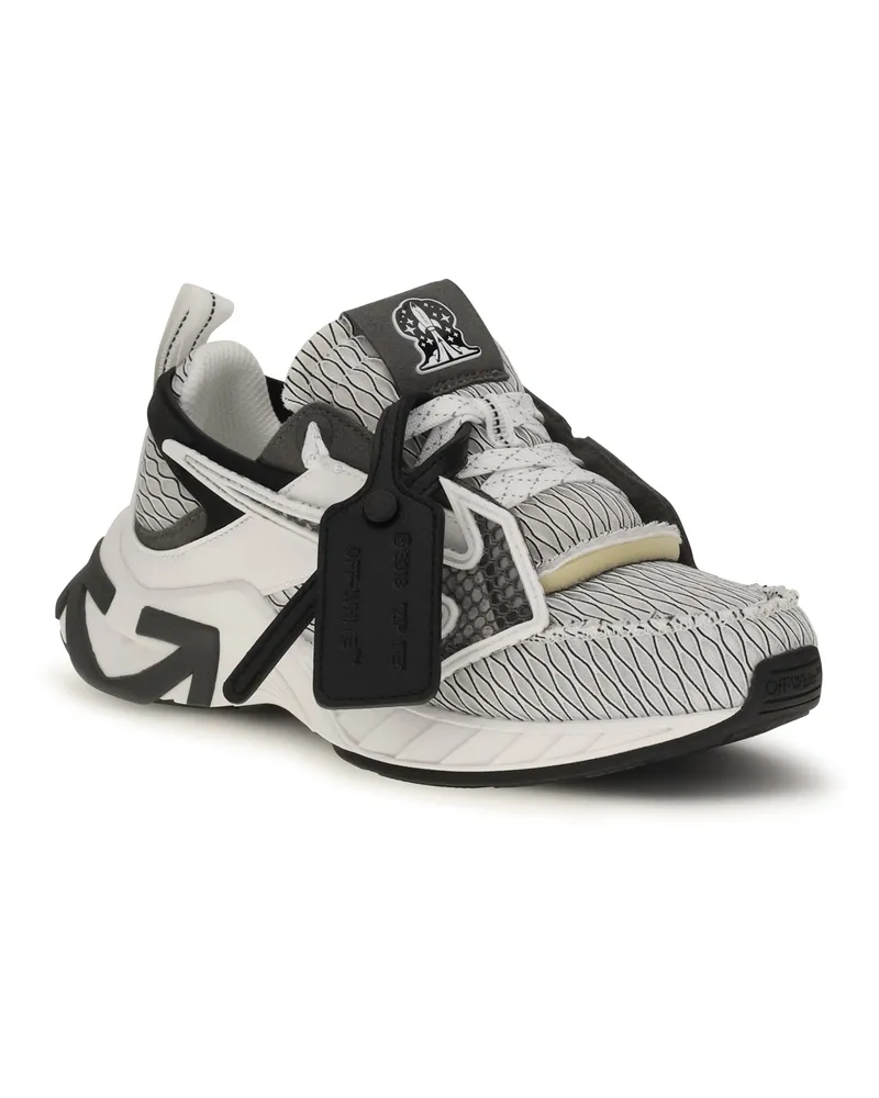OFF-WHITE Space Memo Sneakers — White White