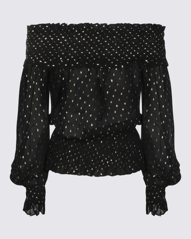 Self-Portrait Women's Top Black _vi Me Black