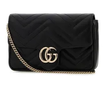 GG Marmont Shoulder Bag — Black