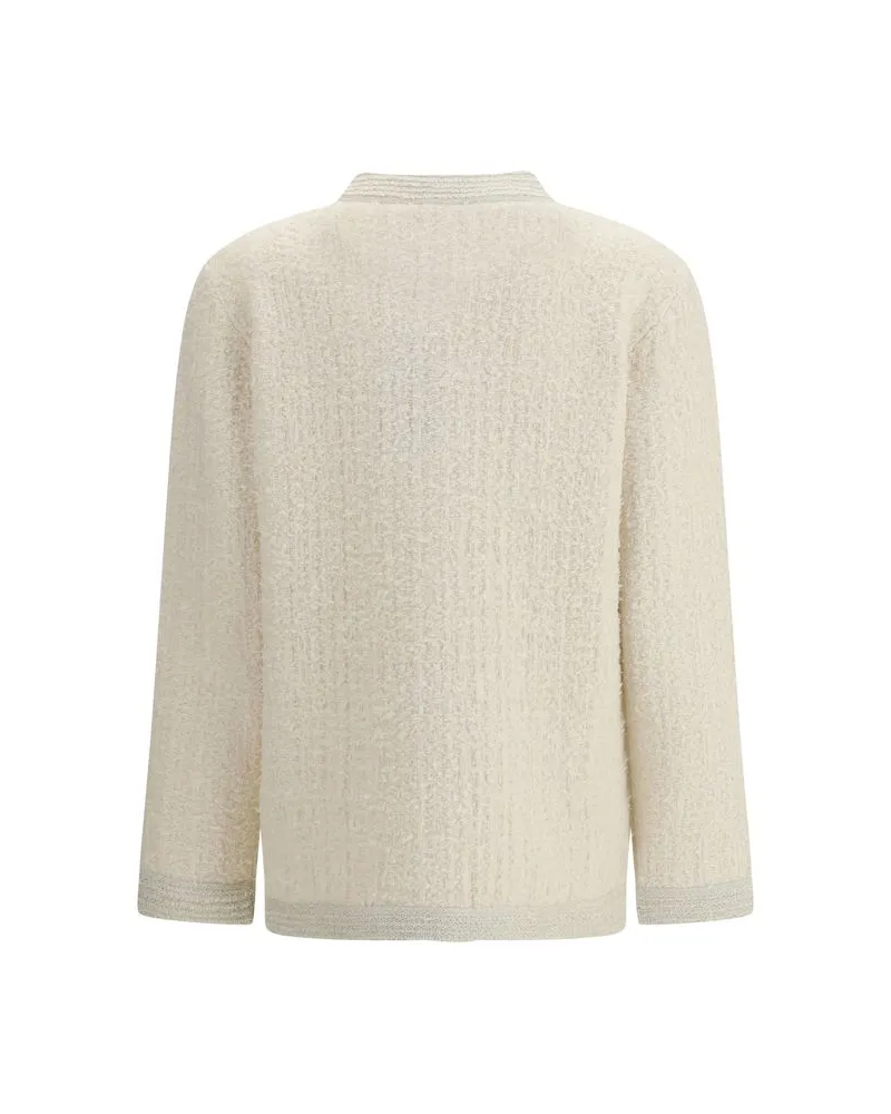 Gucci Women's Beige Wool Cardigan Clothing Beige