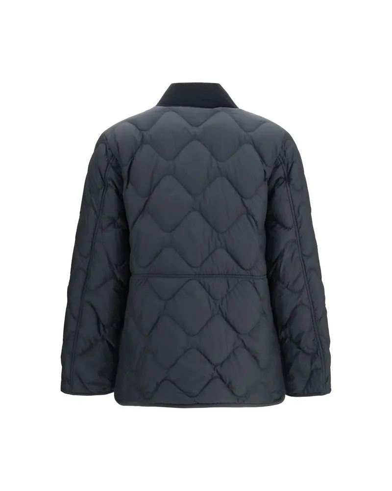 Woolrich Heritage Stand Up Collar Down Jacket — Gray 