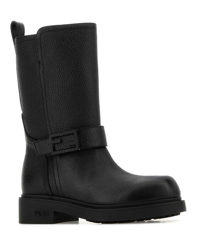 Fendi 8t8892tdk F0qa1 Nero Stivali Boot Black