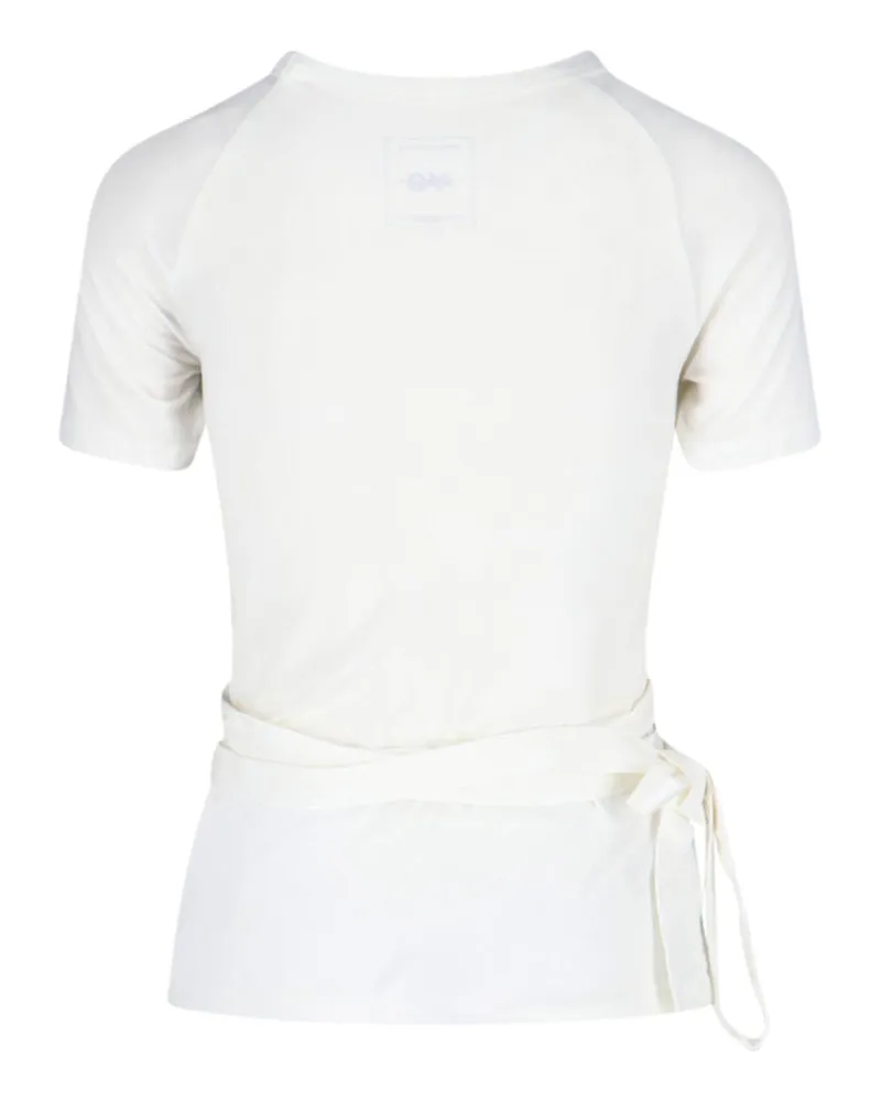 Y-3 Women's T-Shirts And Polos White Lyocell White