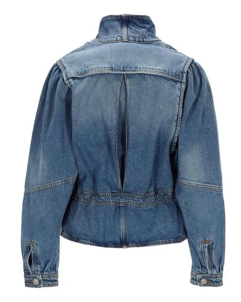 Isabel Marant Dolie-Gz Trench Coat — Blue Blue