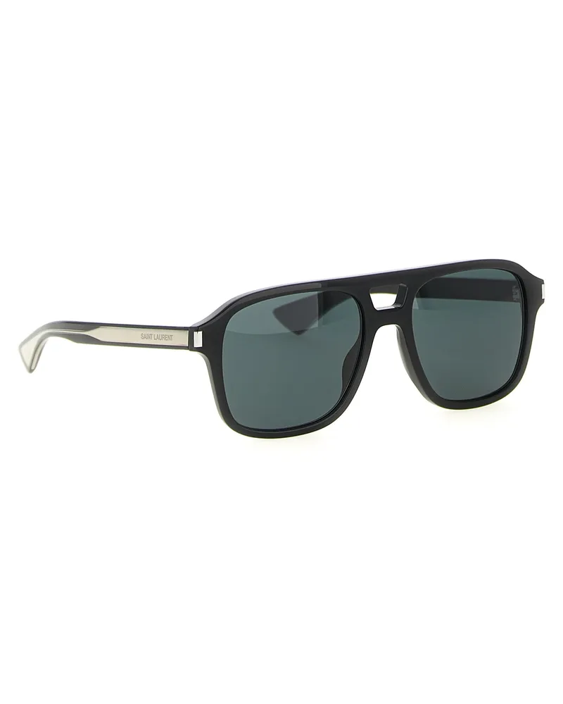 Saint Laurent Men's Black Acetate Sunglasses Black