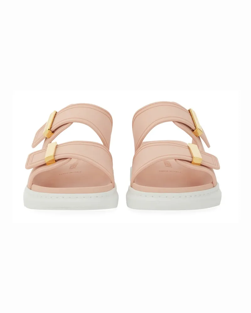 Alexander McQueen Oversize Hybrid Sandal — Pink Pink