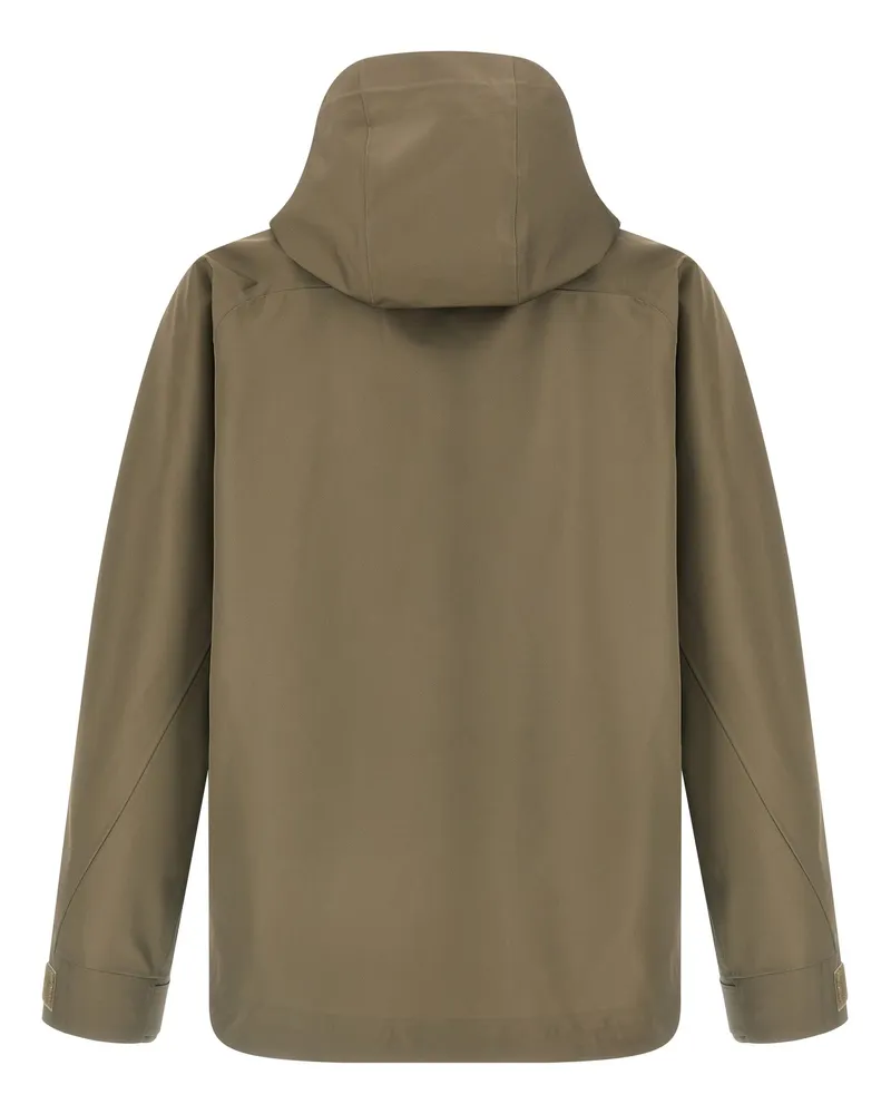 Undercover Men's Bicolor Nylon Shell Jacket Clothing Green