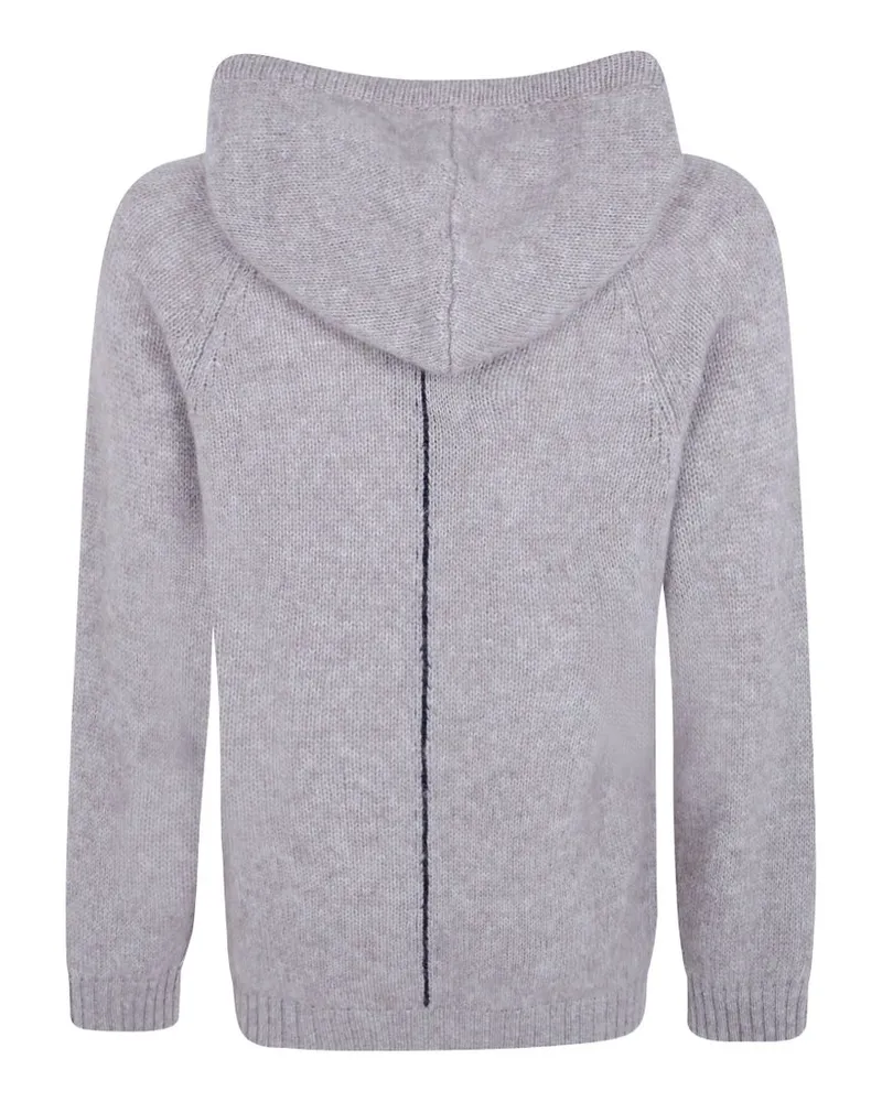 Giorgio Armani Alpaca Knit Hoodie — Beige Beige