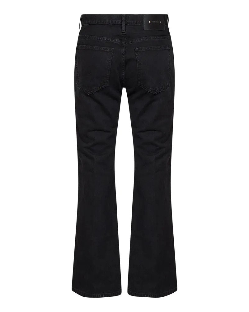 KHAITE Women's Jeans Clara Black Cotton Denim Black