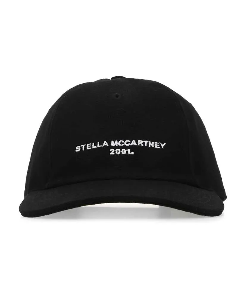 Stella McCartney Women's Cotton Blend Baseball Cap Black Acrylic Black