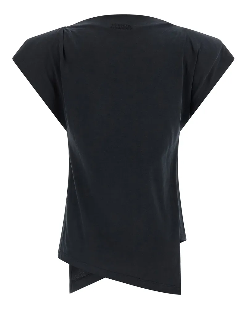 Isabel Marant Women's Black Cotton T-Shirt Black