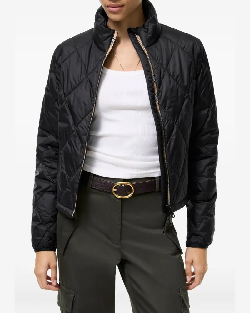 Burberry Down Jacket — Black Black