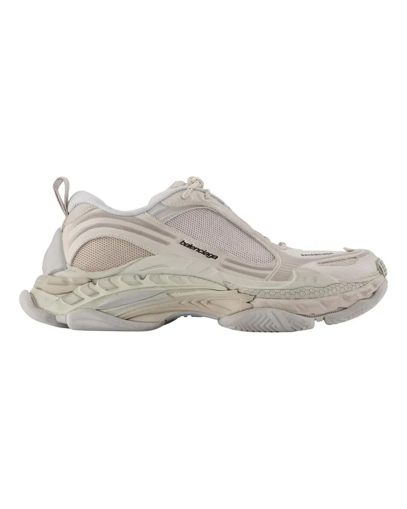 Balenciaga Women's Triple S 2 Sneakers -  Synthetic Beige Shoes Beige